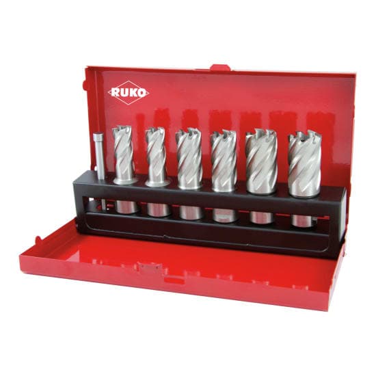 Set carote HSS cu prindere Weldon - 7 piese 108840 3