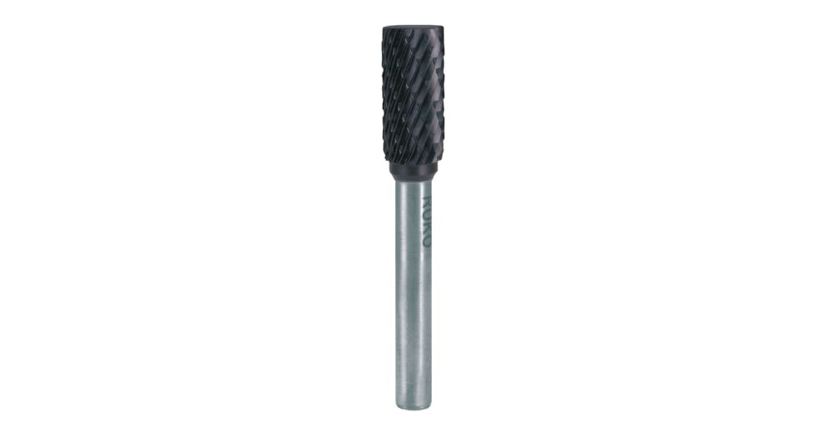 Freză biax din carbură metalică, TiAlN, formă A, cilindru (ZYA) fără dinți de capăt 116012TC