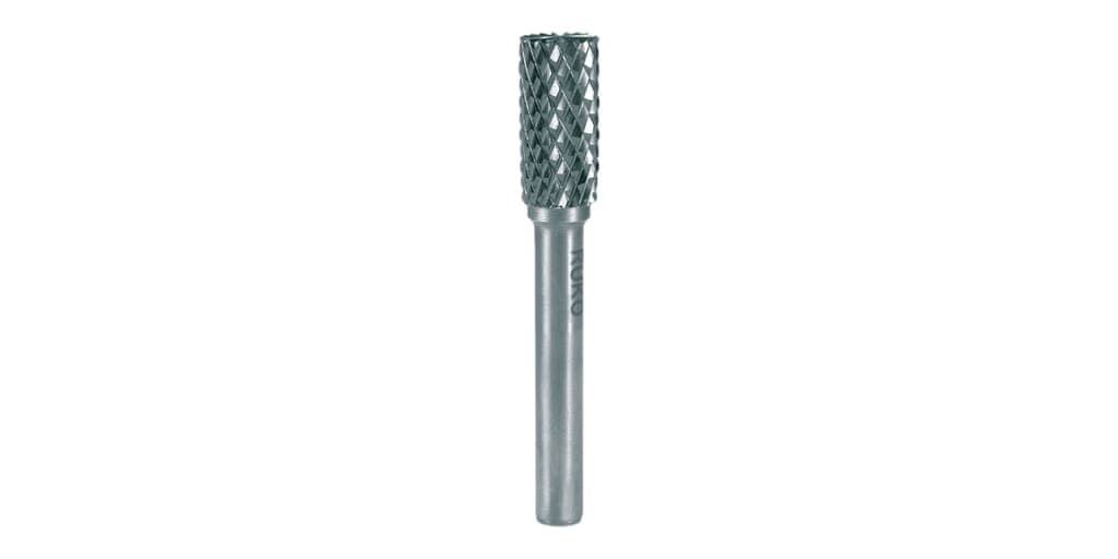Freză biax din carbură metalică, forma B, cilindru (ZYAS) cu dantură de capăt 116015 2