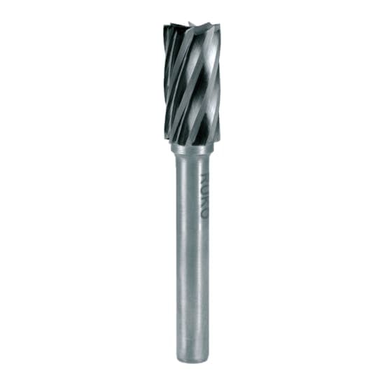 Freză biax din carbură metalică, forma A, cilindru (ZYAS) cu dințare la capăt - cu dințare din aluminiu 116015A 3