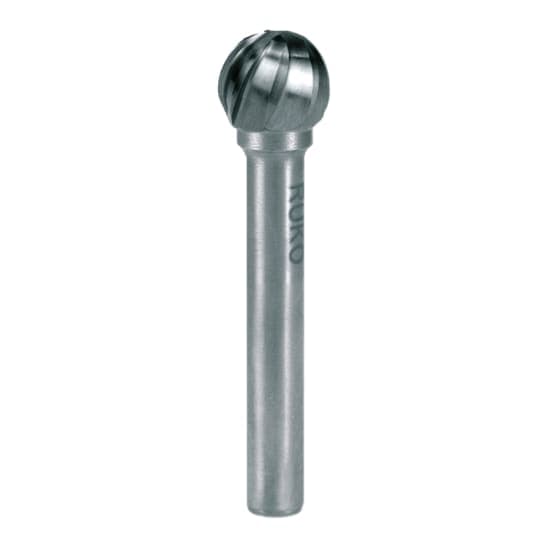 Freză biax din carbură metalică, forma D, tip bilă (KUD) – cu dantură din aluminiu 116018A 3