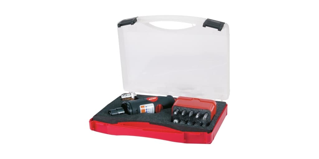 Set polizor pneumatic cu accesorii, 12 piese 116100 2