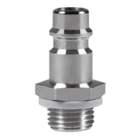 Cuplă rapidă tată G 1/4", Lățimea nominală 7,2 mm cu filet exterior G 1/4" 116101L 4