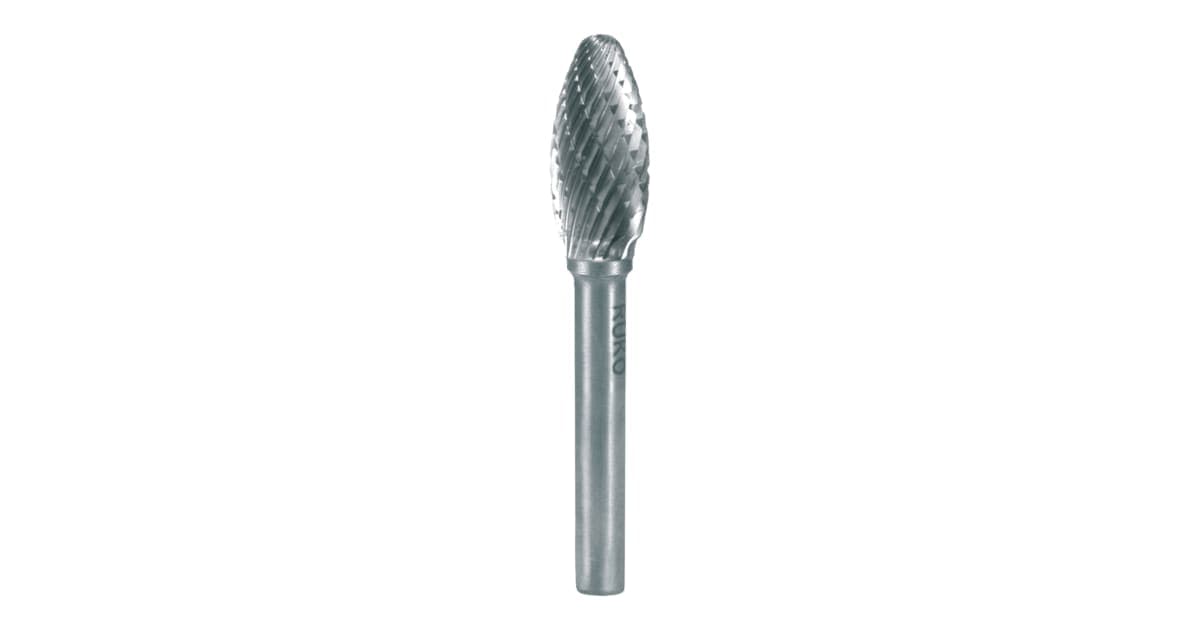 Freză biax din carbură metalică, formă H, flacără (FLH) 116217