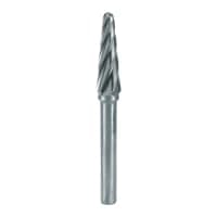 Freză rotativă din carbură de tungsten, formă L, con rotund (KEL) – cu dantură din aluminiu 116233A 4