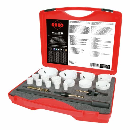 Set carote bimetal HSS-Co 8 Premium - 19 piese 126318 3