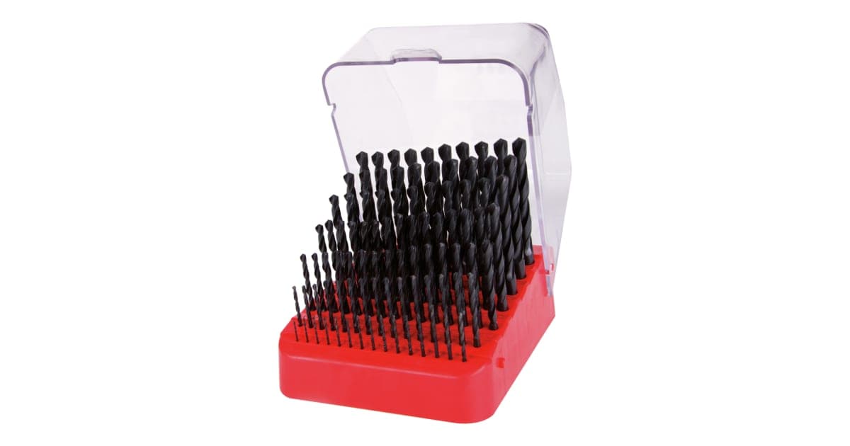 Set burghie elicoidale HSS-R - 91 piese 205223