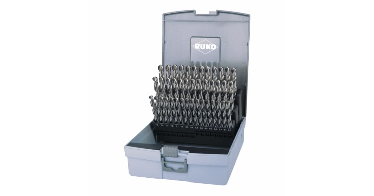Set burghie elicoidale HSS - 41 piese 214218RO