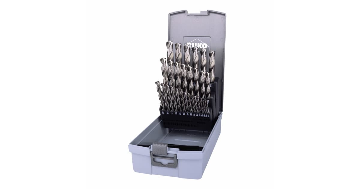 Set burghie elicoidale HSS - 29 piese 214851RO