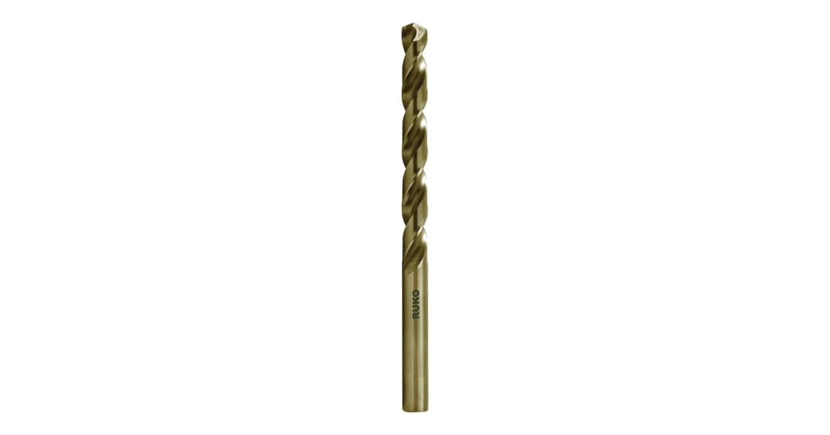 Burghiu elicoidal cu coadă redusă, HSS-Co 5, DIN 338, tip VA, în dimensiuni în inch 215812
