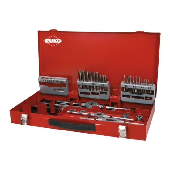 Set scule pentru filetat HSS - 37 piese 2345020E 3