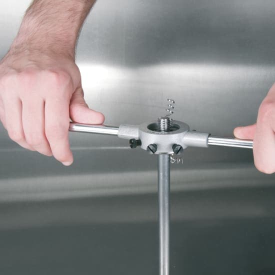 Filieră rotundă HSS, HSS filet stânga, M, DIN EN 22568, șlefuită 237080LI 4