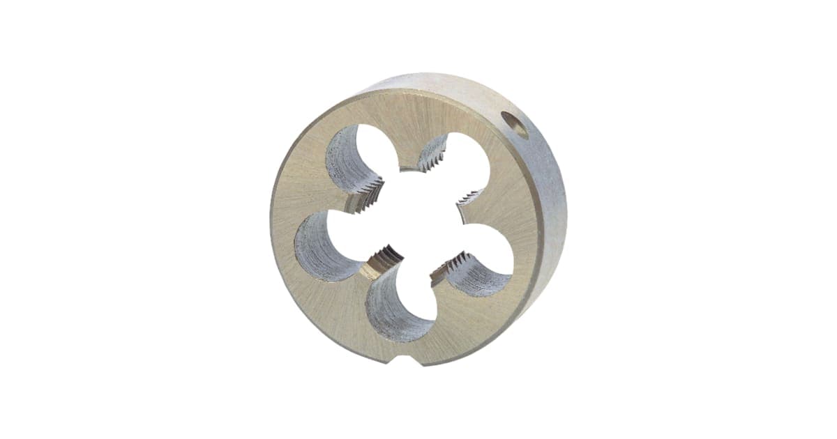 Filieră rotundă HSS, HSS filet stânga, M, DIN EN 22568, șlefuită 237160LI