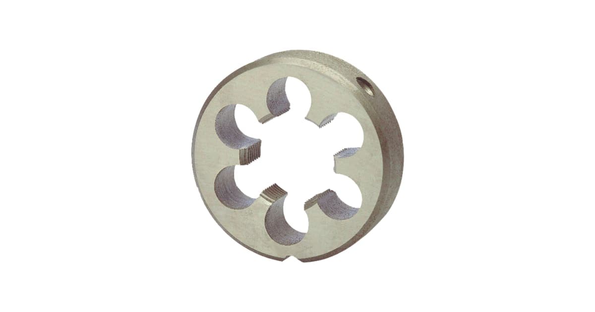 Filieră rotundă HSS, G, HSS, DIN EN 24231, șlefuită 240014