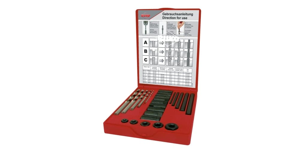 Set scule pentru filetat HSS - 25 piese 244151 2