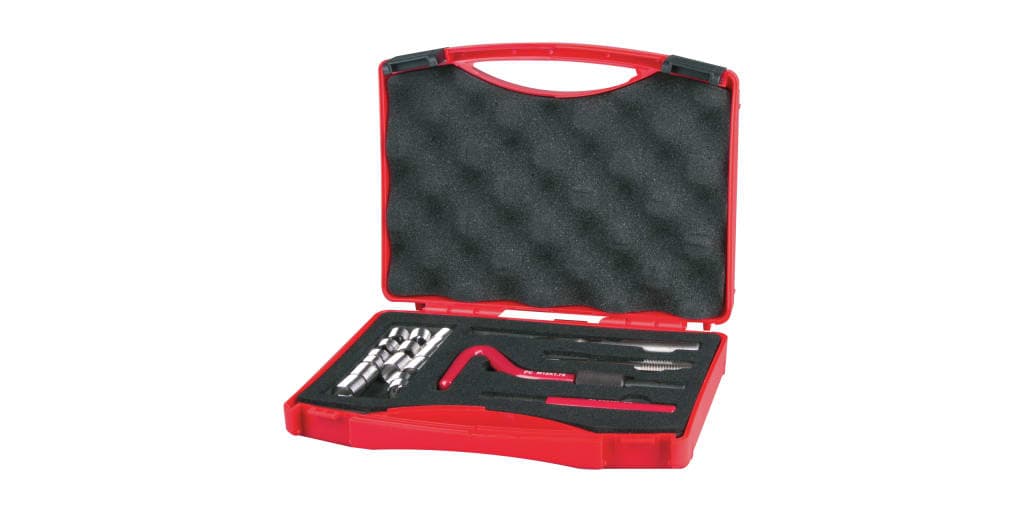 Set scule pentru filetat HSS - 19 piese 244207 2