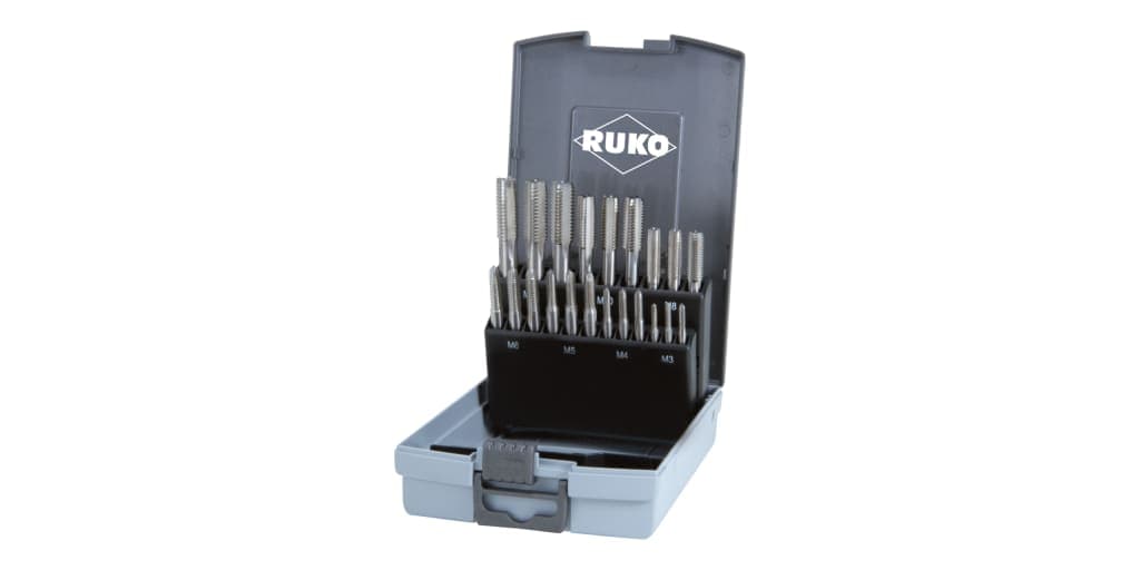 Set scule pentru filetat HSS - 21 piese 245001RO 2