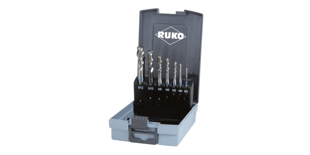 Set scule pentru filetat HSS - 14 piese, tip C, HSS, 7 buc. 245058RO 2