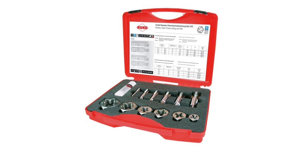 Set scule pentru filetat HSS - piese 245059 2