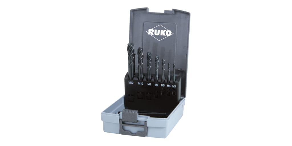 Set scule pentru filetat HSS - 14 piese, tip C, HSS-Co 5 VAP - 7 buc. 245064RO 2