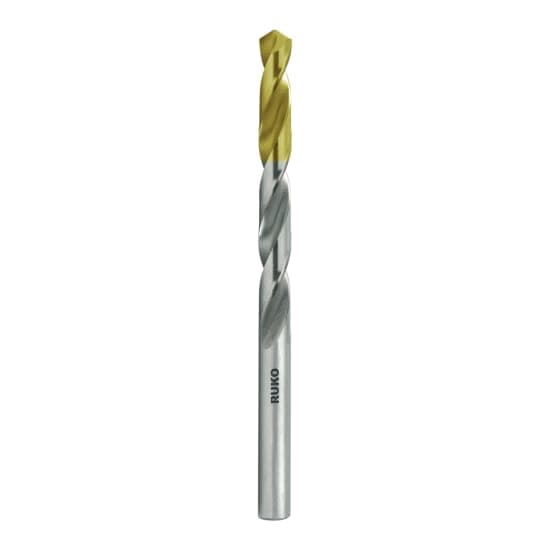 Burghiu elicoidal cu coadă redusă, HSS, cu acoperire a vârfului TiN, DIN 338, Tip N 250119T 3