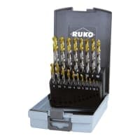 Set burghie elicoidale HSS-TiN - 19 piese 2501214TRO 4