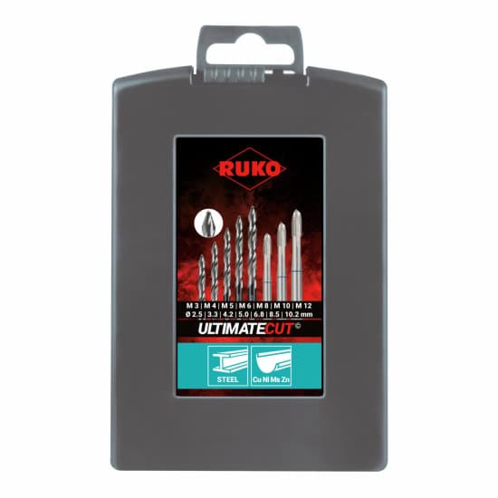 Set scule pentru filetat HSS - 14 piese 259048RO 2
