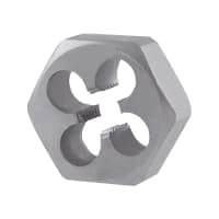 Filieră hexagonală, HSS, G DIN 382, ​​șlefuită 267610 4