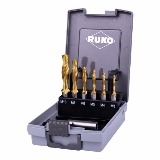Set scule pentru filetat HSS - 7 piese 270020TRO 3