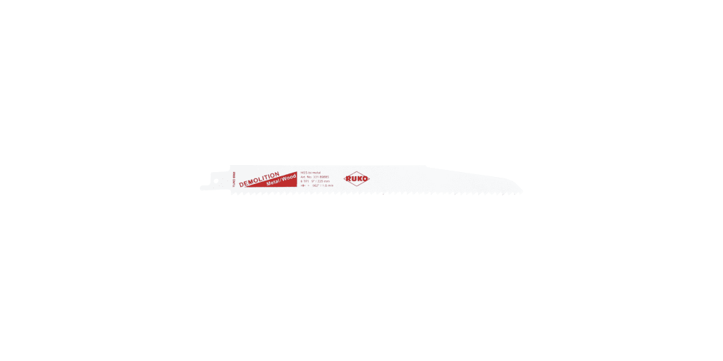 Pânză pentru ferăstrău sabie bimetal HSS, bimetal HSS 33189015 2