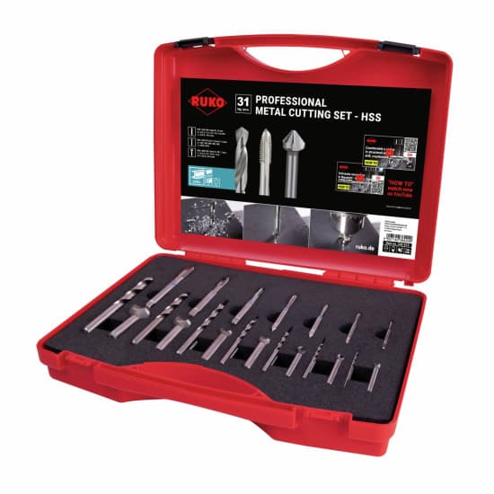 Set scule pentru filetat HSS - 31 piese A245013 3