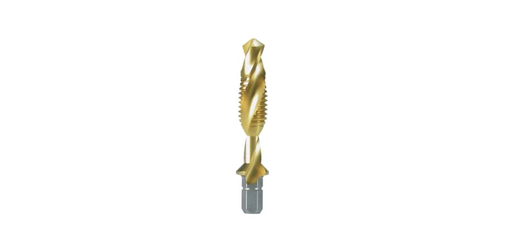 Bit tarod combinat pentru mașină, HSS, TiN, „scurt” R270014T 2