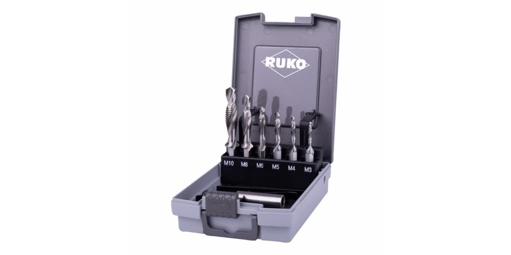 Set scule pentru filetat HSS - 7 piese R270020RO 2