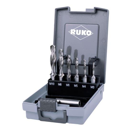 Set scule pentru filetat HSS - 7 piese R270020RO 4