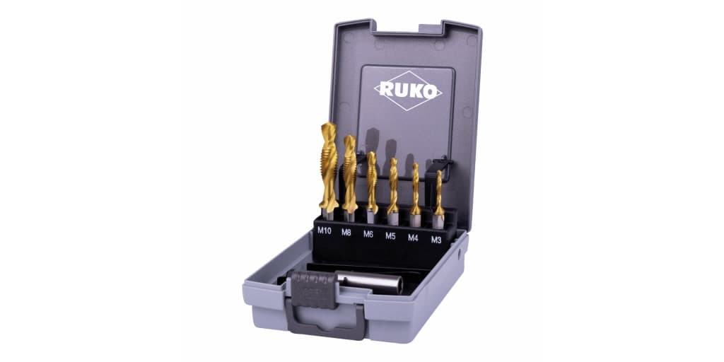 Set scule pentru filetat HSS - 7 piese R270021TRO 2