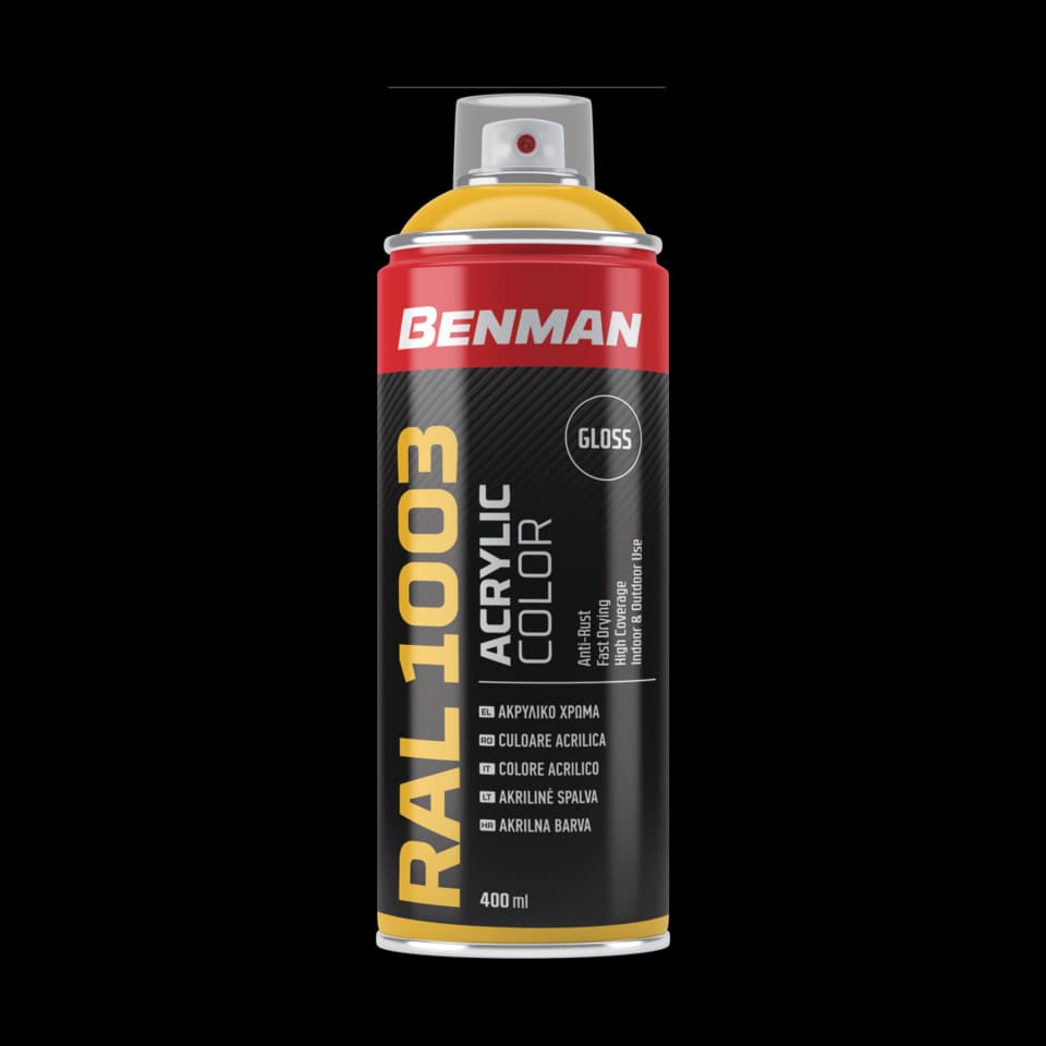 SPRAY ACRILIC VIOLET 400ml, BENMAN -RAL 4003