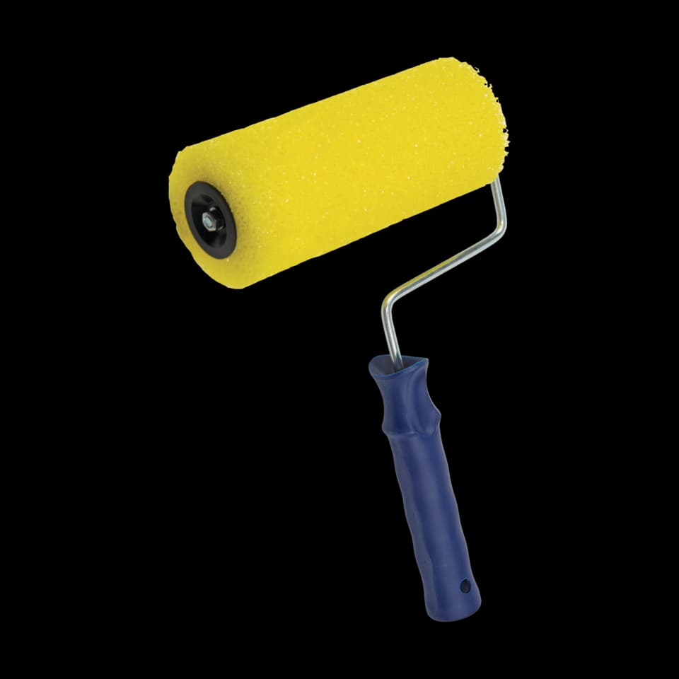 ROLA TRAFALET CU MANER, GALBEN, Morris, 18cm, JAUNE