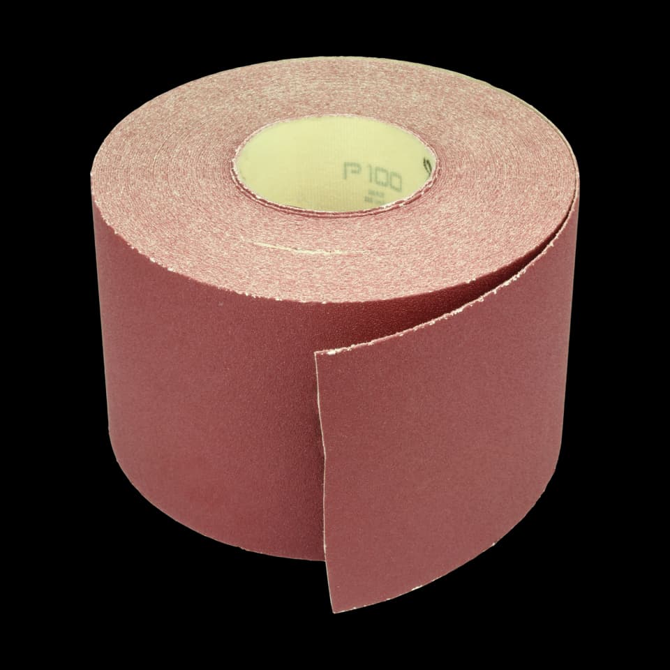 ROLA HÂRTIE ABRAZIVĂ VELCRO, ROUGE, 115x25m - 040K, BENMAN