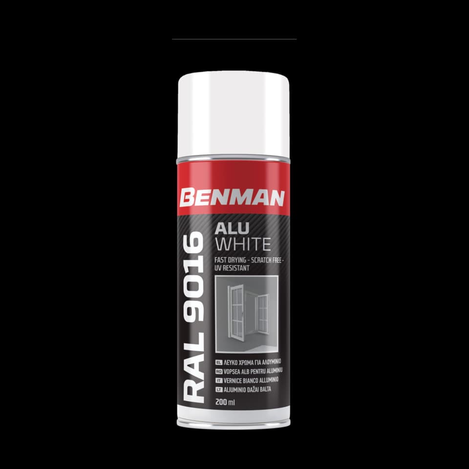 SPRAY ALUMINIU MARO 200ml, BENMAN -RAL 8014