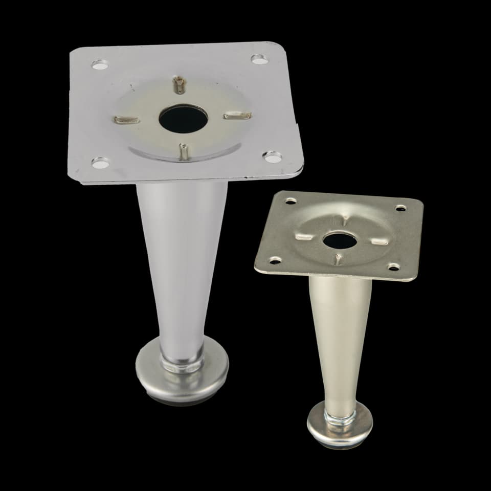 PICIOR CONIC PENTRU CANAPEA D25x200mm MATT NICKEL FF GROUP