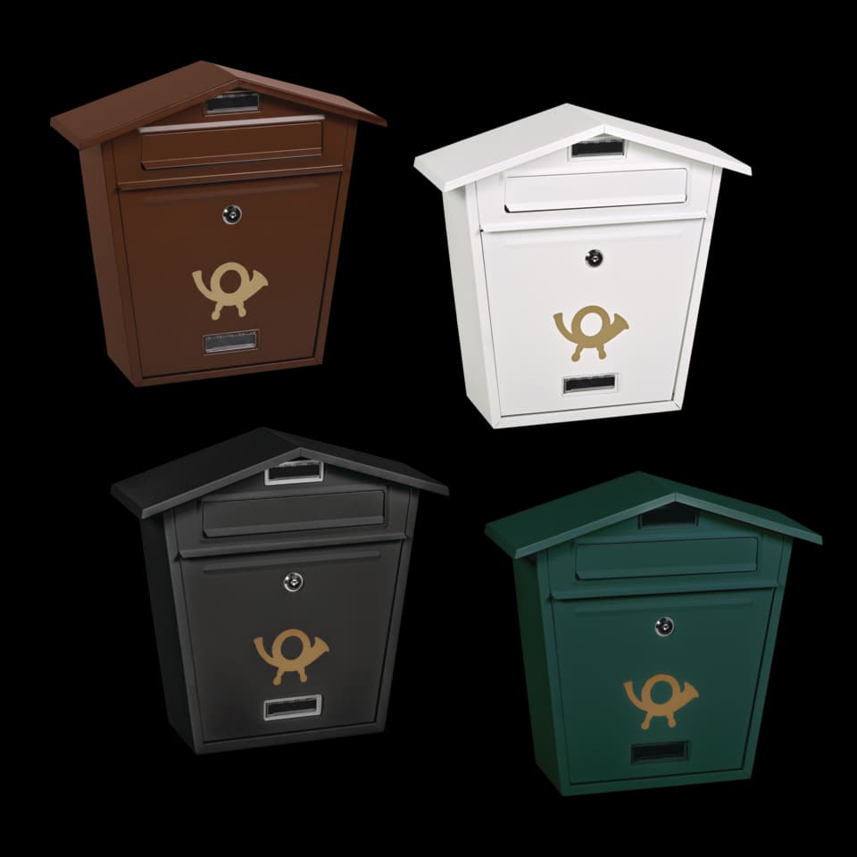 CUTIE SCRISORI DIMENSIUNE MEDIE, VERDE, 370X360X135MM, FF GROUP