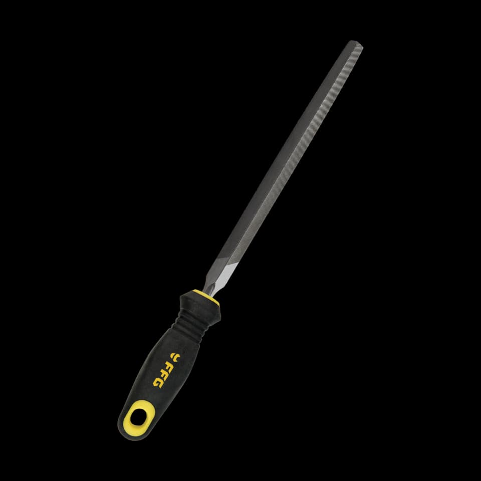 PILĂ TRIUNGHIULARĂ CU MÂNER 110 MM, CUT 2, 10'', FF GROUP