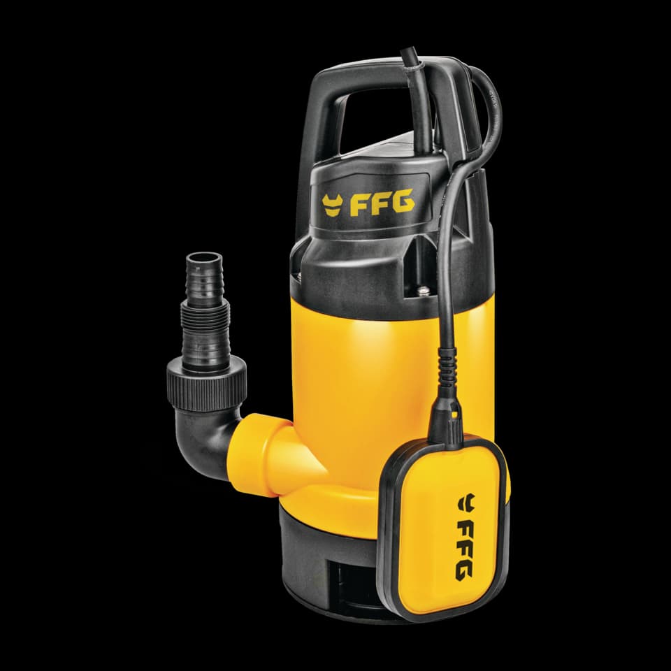 POMPĂ SUBMERSIBILĂ PENTRU APĂ MURDARA, DWSP 550, 550W FF GROUP