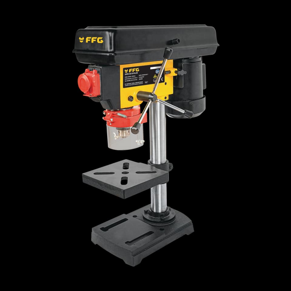 MAŞINĂ DE GĂURIT TIP COLOANĂ DPB 13/5 PLUS, 350W/5 VITEZE, FF GROUP