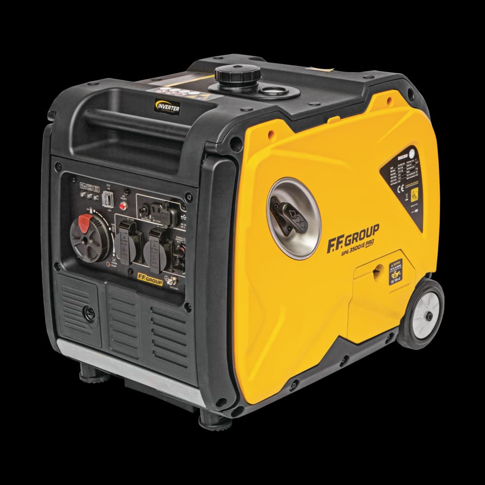 GENERATOR PE BENZINĂ CU INVERTOR GPG 3500iΕ PRO, 3.5 KW/212 cc, Recul/mod pornire electrică, USB PORT, FF GROUP "