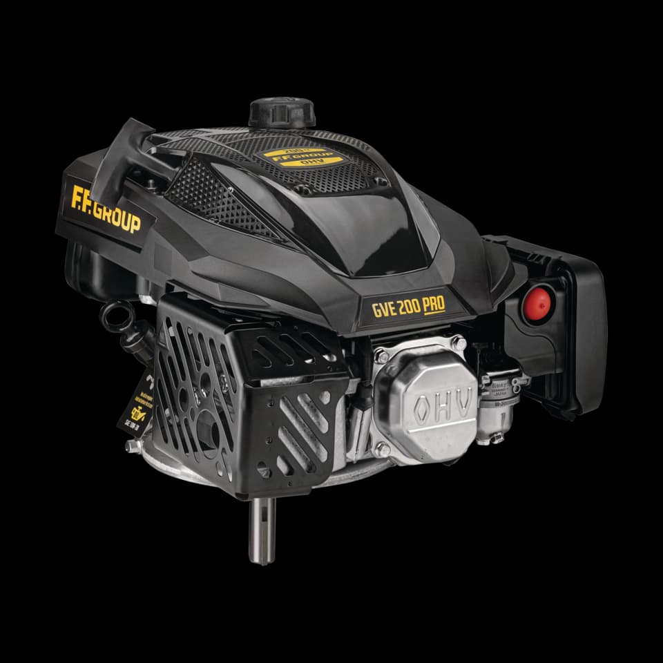 MOTOR PE BENZINA VERTICAL GVE 200 N1 PRO (CALEA CHEII 7/8"-60,2mm), FF GROUP -SP