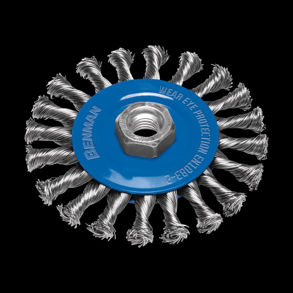PERIE CIRCULARE CU TOROANE TUBULARE M14, Ø115, BENMAN