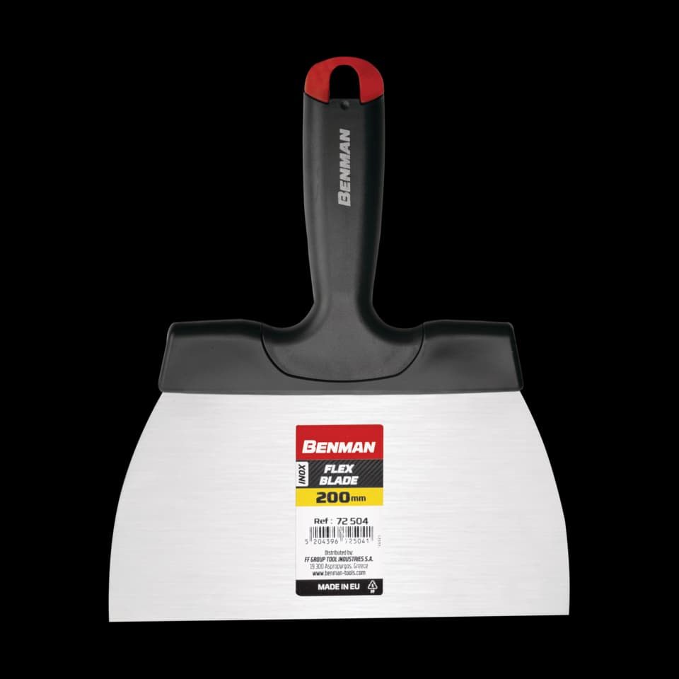 SPATULA DE TENCUIT, INOX 120mm, BENMAN