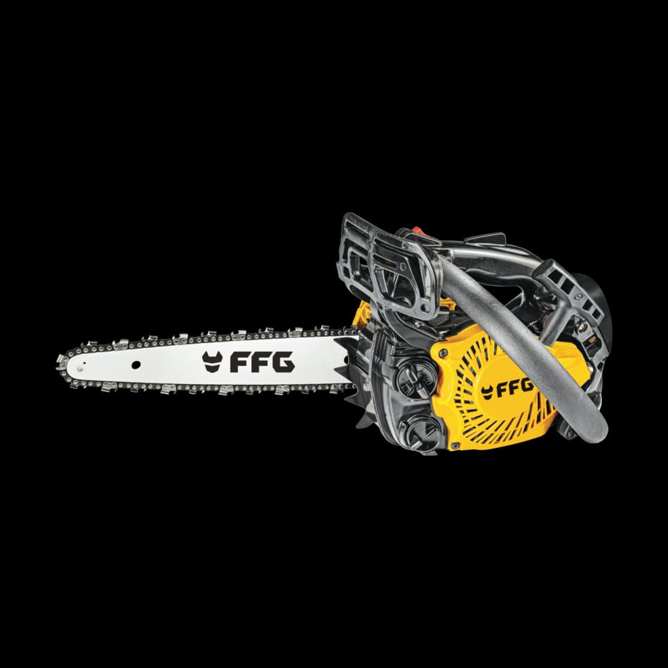 DRUJBĂ PE BENZINĂ CU MÂNER ÎN PARTEA SUPERIOARĂ GCS 325T PLUS, 25.4cc, 25cm-1.1mm, FF GROUP