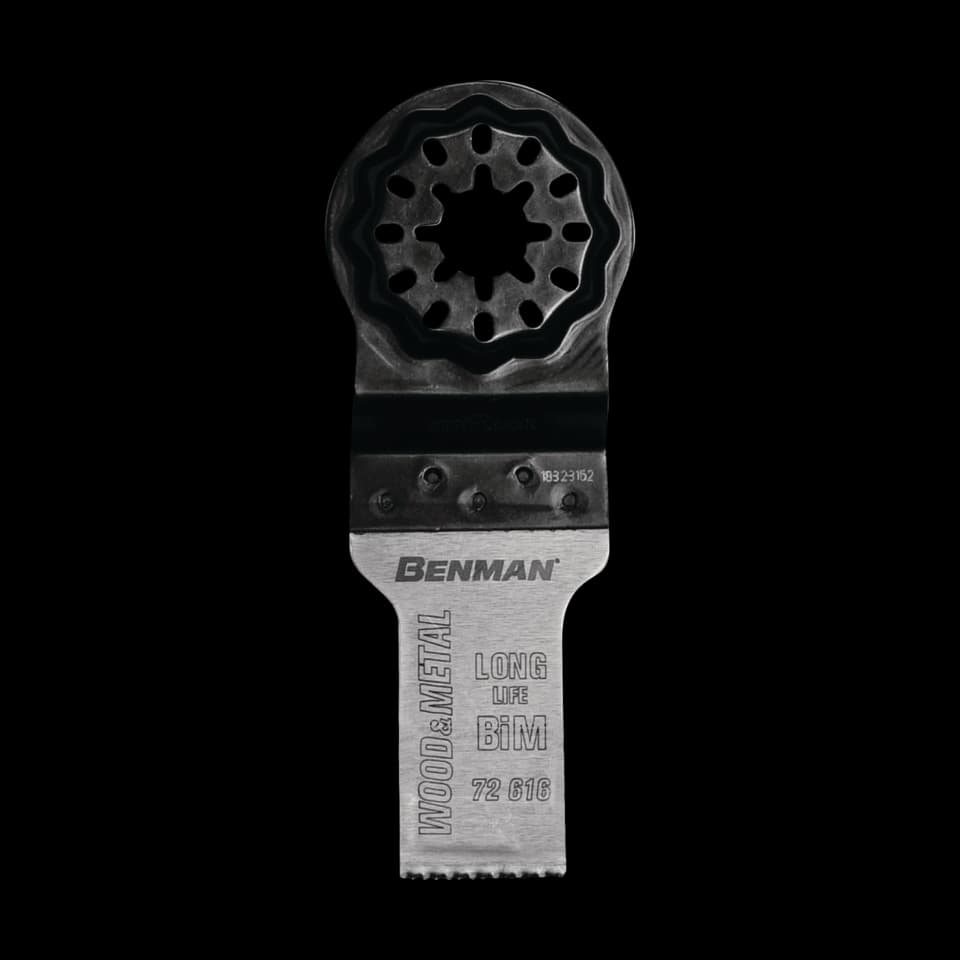 LAMĂ DE FERĂSTRĂU STARLOCK, BIMETAL, PENTRU LEMN ȘI METAL, 34x20mm, ΒΕΝΜΑΝ